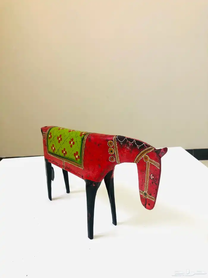 ثلاث مجسمات خيول مصنوعة من المعدن انتيك 1970 6