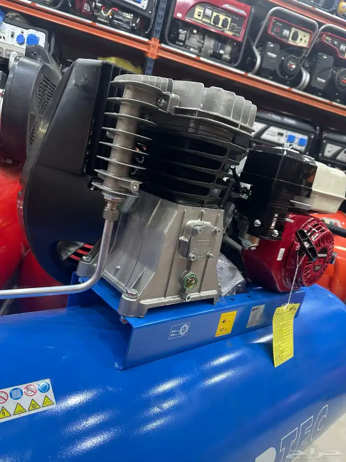 كمبروسر هواء ايطالي بنزين Air Compressor with Gasoline En 5