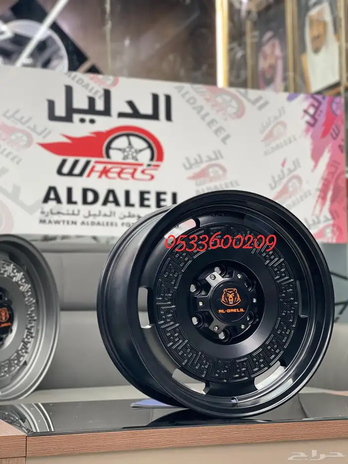 جنوط KMC الدليل 88 مقاس 17 جيب لكزس ولاندكروزر 6 مسمار كوبي 40