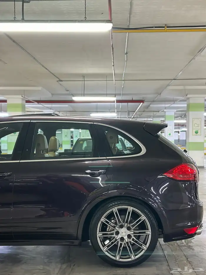 بورش كايين اس 2012 مع لوحة شبه مميزه 5