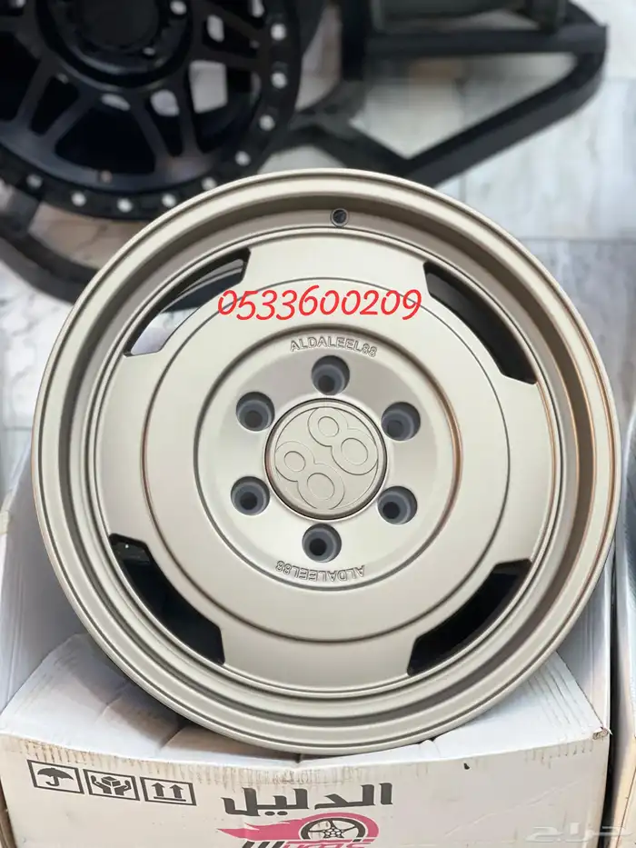 جنوط KMC الدليل 88 مقاس 17 جيب لكزس ولاندكروزر 6 مسمار كوبي 30