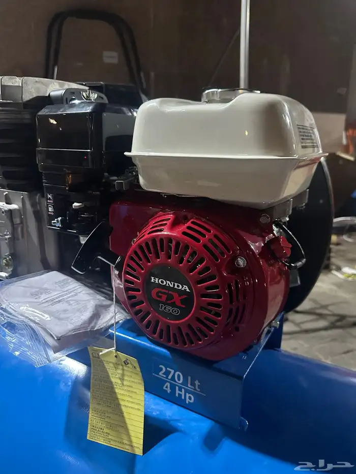 كمبروسر هواء ايطالي بنزين Air Compressor with Gasoline En 6