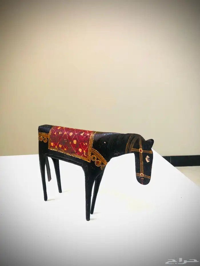 ثلاث مجسمات خيول مصنوعة من المعدن انتيك 1970 9