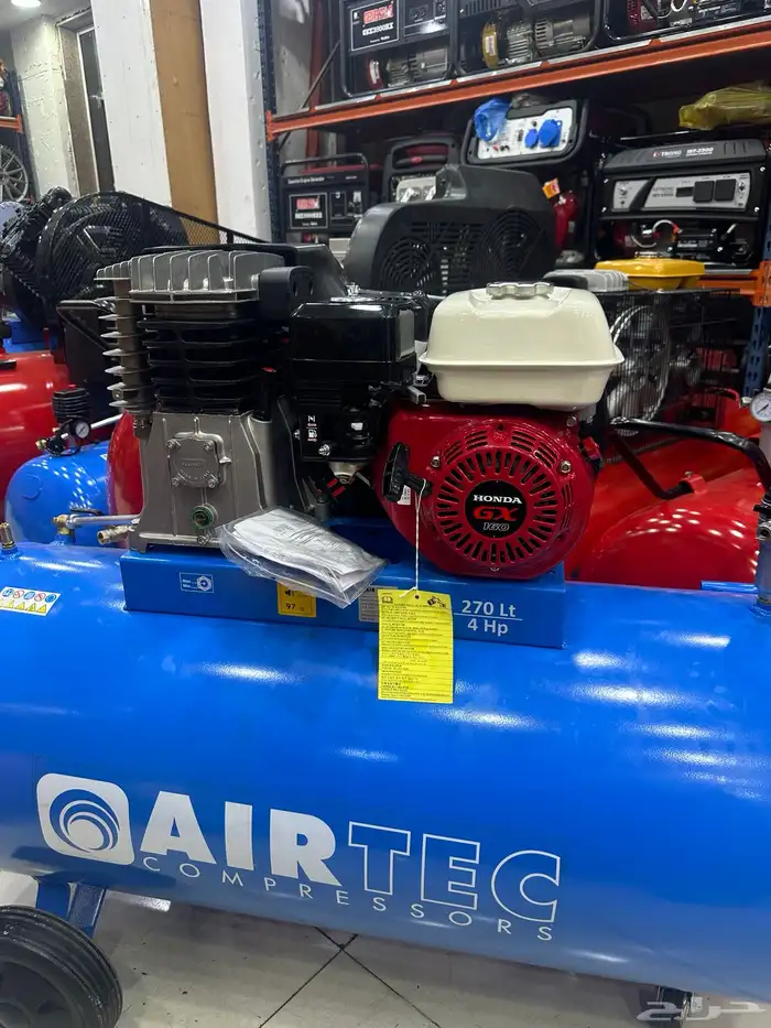 كمبروسر هواء ايطالي بنزين Air Compressor with Gasoline En 0