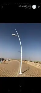 اعمدة انارة وأعمدة ديكوريه وقواعد خرسانيه 35