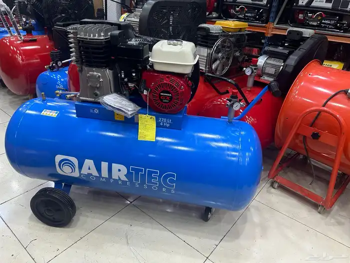 كمبروسر هواء ايطالي بنزين Air Compressor with Gasoline En 1