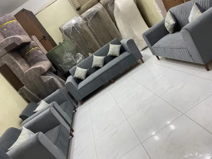 اطقم كنب جاهزه للتسليم 18