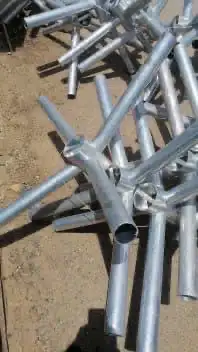 اعمدة انارة وأعمدة ديكوريه وقواعد خرسانيه 23