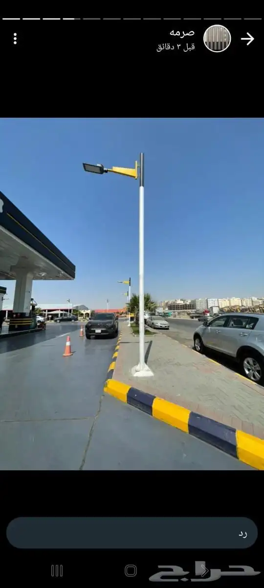 اعمدة انارة وأعمدة ديكوريه وقواعد خرسانيه 34