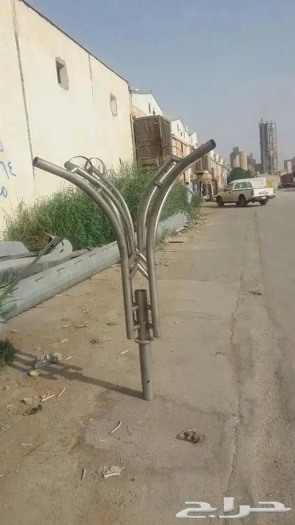 اعمدة انارة وأعمدة ديكوريه وقواعد خرسانيه 38