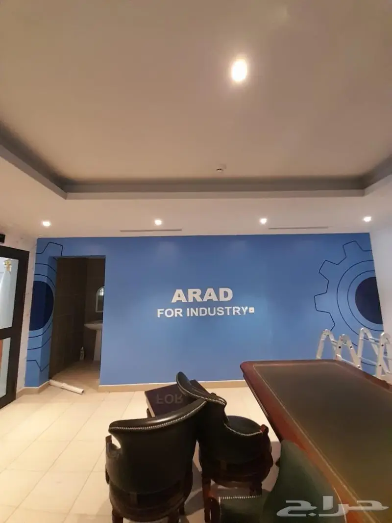 تصميم ورق جدران مكاتب 3D 18