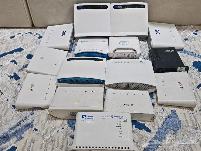 اجهزه للبيع منوعه راوترات5g ورسيفرات جوبكس وبي اوت 2