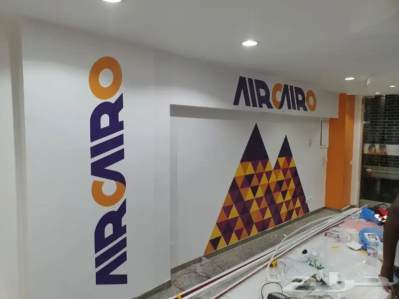 تصميم ورق جدران مكاتب 3D 11