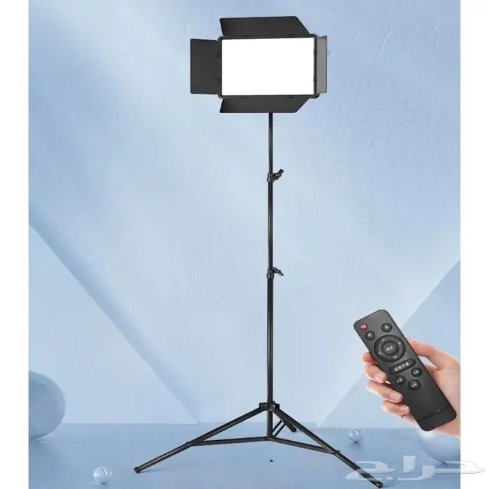 انارة تصوير تعمل مع جهاز تحكم و قاعدة 4