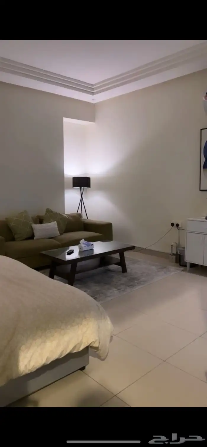 ايجار شهري استديو في حي الملقا 1