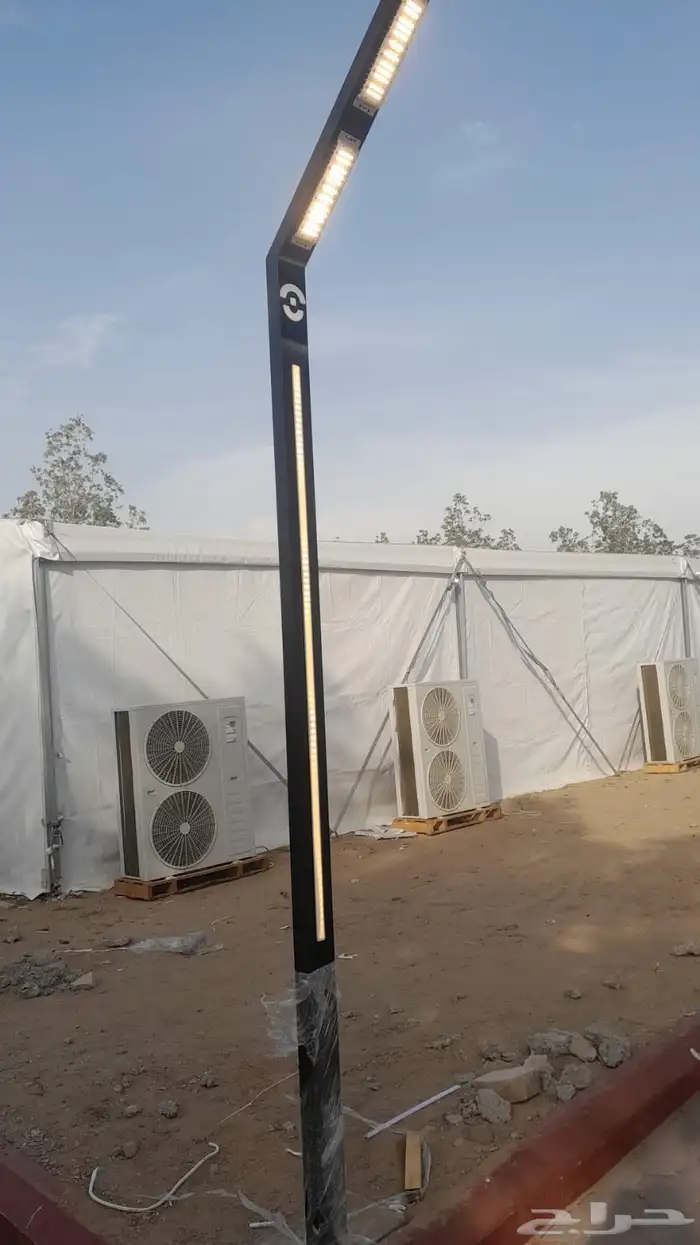 اعمدة انارة وأعمدة ديكوريه وقواعد خرسانيه 4