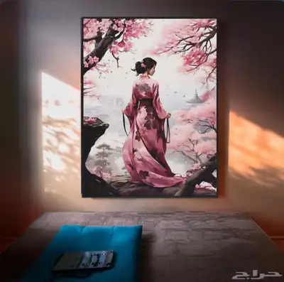 لوحة انمي بجودة عاليه محاكي الرسم 0
