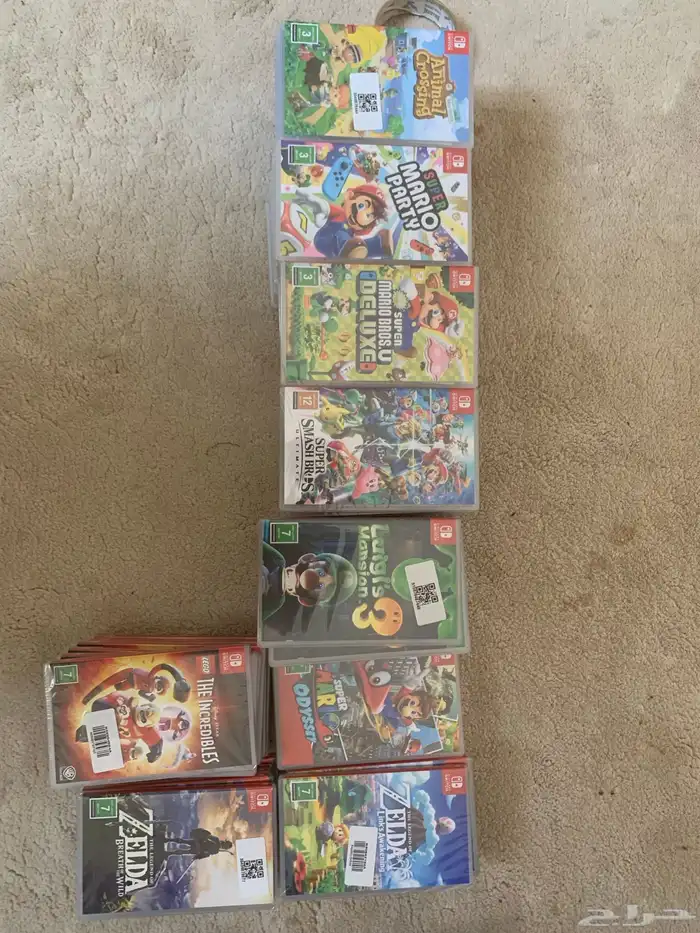 ألعاب نينتندو جديدة ( 107 تقييم ) 0