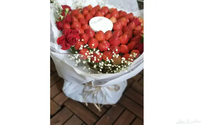 بوكيه ورد بوكيه فواكه تنسيق هدايا بوكس الشاشه سلة فواكه 18