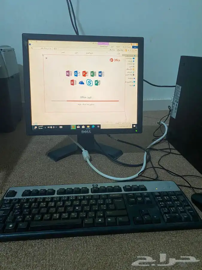 كمبيوتر مكتبي بكامل ملحقاته 1