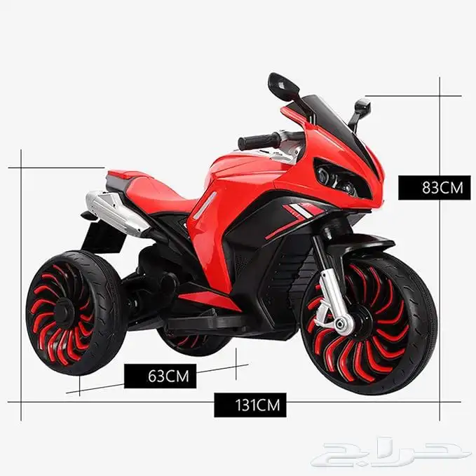 دباب ماستر الكهربائي للأطفال بالحجم الكبير وبطارية بقوة 12V 11
