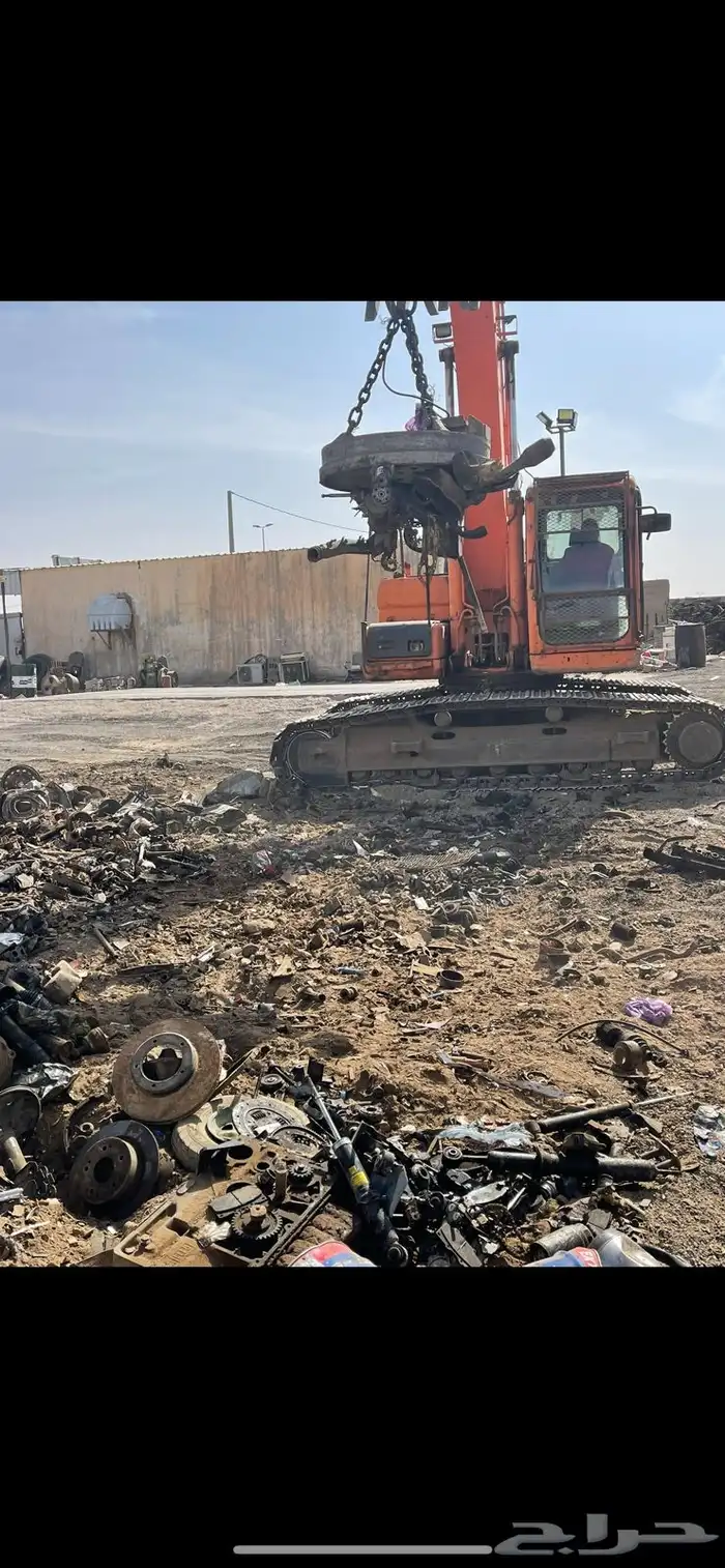بكلين كماشه ومغناطيس لسكراب وتركيب الحجر . القصيم .الرياض 1