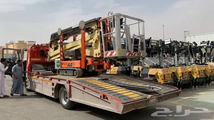 كرينات وروافع وسطحات هيدروليكية ايجار يومي او شهري 3