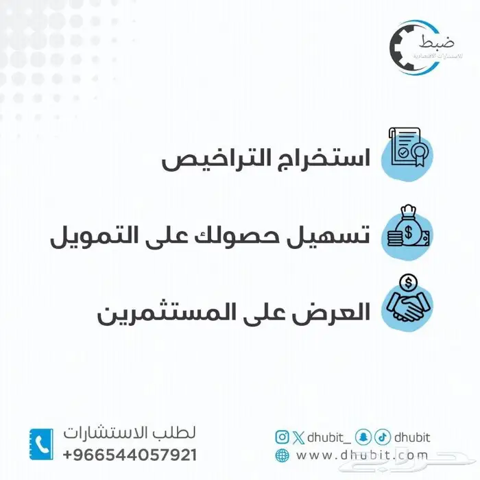 دراسة جدوى مشروع اقتصادية معتمدة للتمويل والترخيص وللمستثمر 1