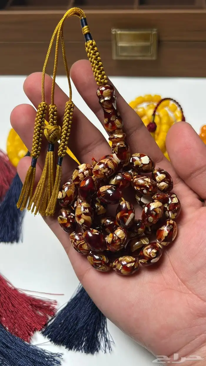 مسابيح تراب كهرمان 5