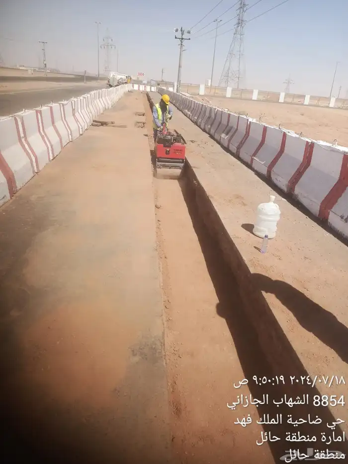 مقاول طرق شبكات مياه صرف هاتف كهرباء انارة تطوير مخططات 3
