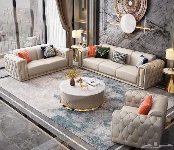 كنب غرف مطابخ بسعر الجمله تفصيل تنجيد جاهز 45 48
