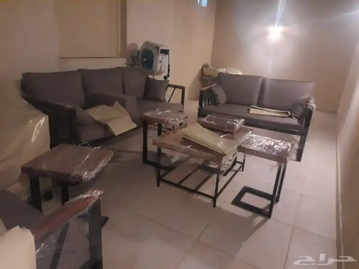 جلسات خارجيه للحدائق مع اغطية ضد الماء والشمس 5