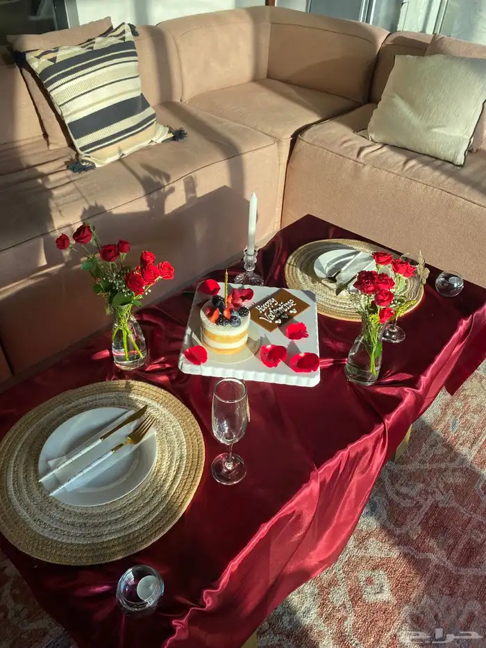 تنسيق ذكرى زواج   غرف عرسان 10