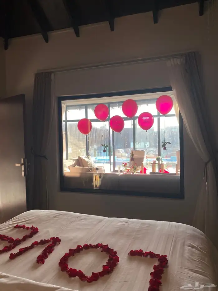 تنسيق ذكرى زواج   غرف عرسان 8