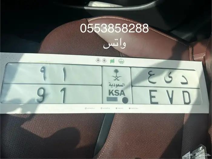 لوحة مميزة للبيع رقم 91 0