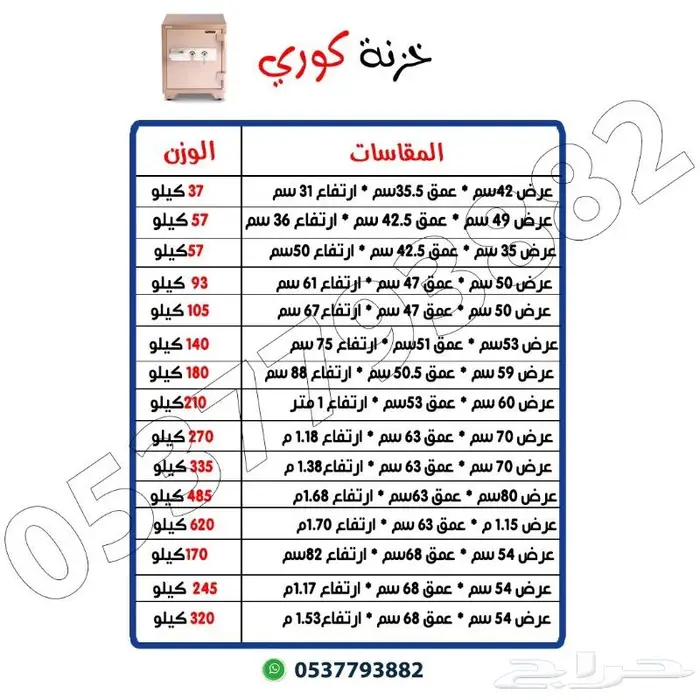 تجوري فولاذ كوري إلكتروني ومفتاح 8