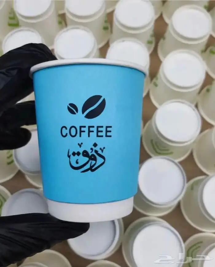 طباعة أكواب ورقية أكواب بلاستيك كوفي قهوة كافيهات طباعة كوب 78