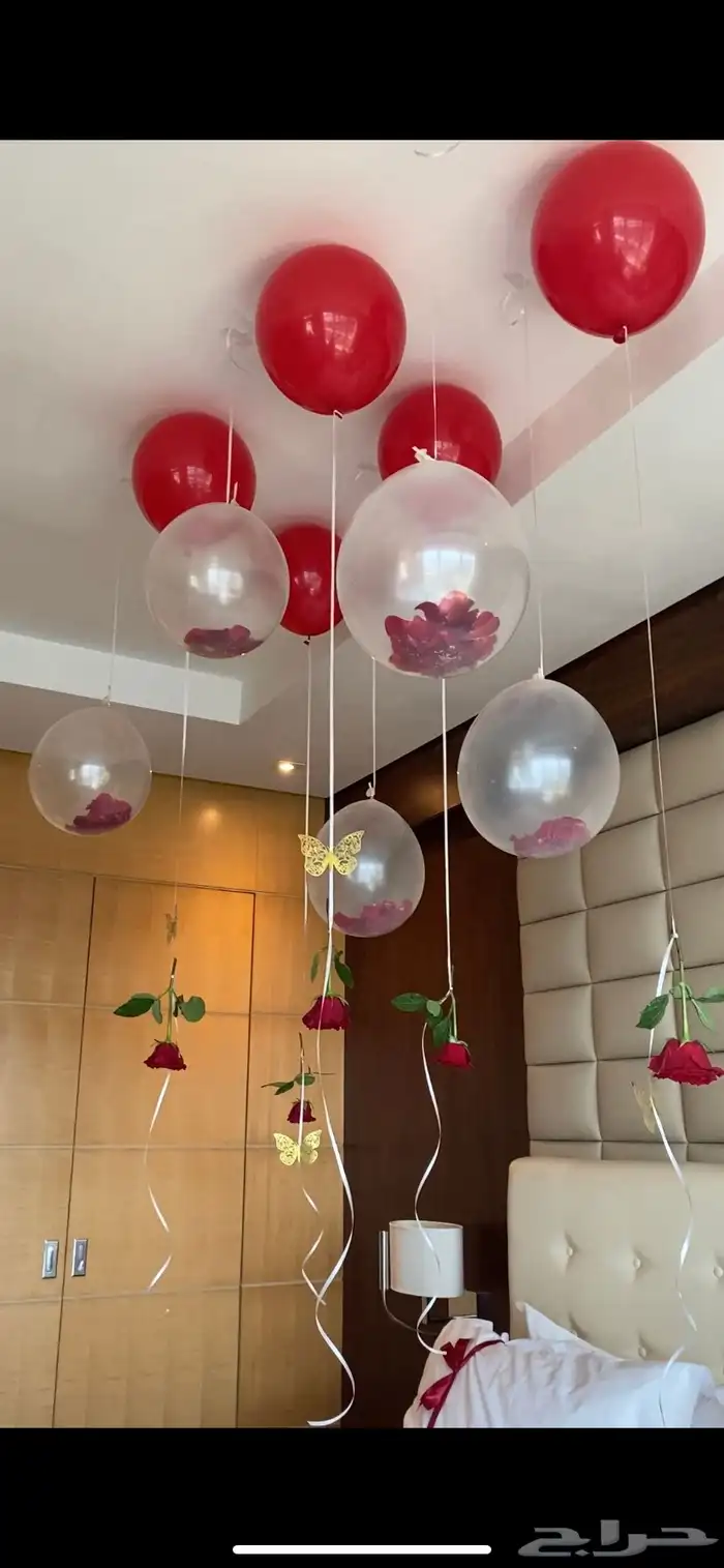 تنسيق ذكرى زواج   غرف عرسان 11