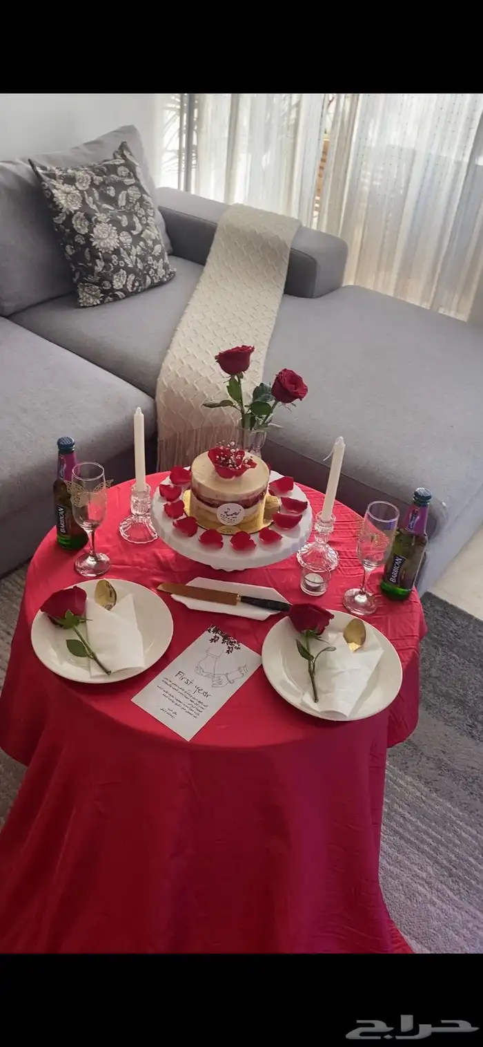 تنسيق ذكرى زواج   غرف عرسان 5