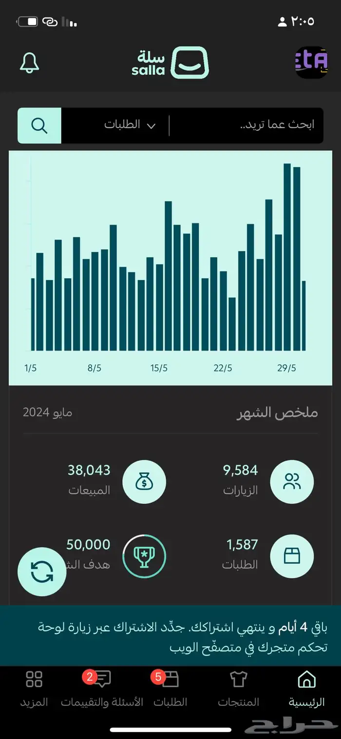 تعال اساعدك تتدخل في الشهر 4000 متجر الكتروني رقمي 10