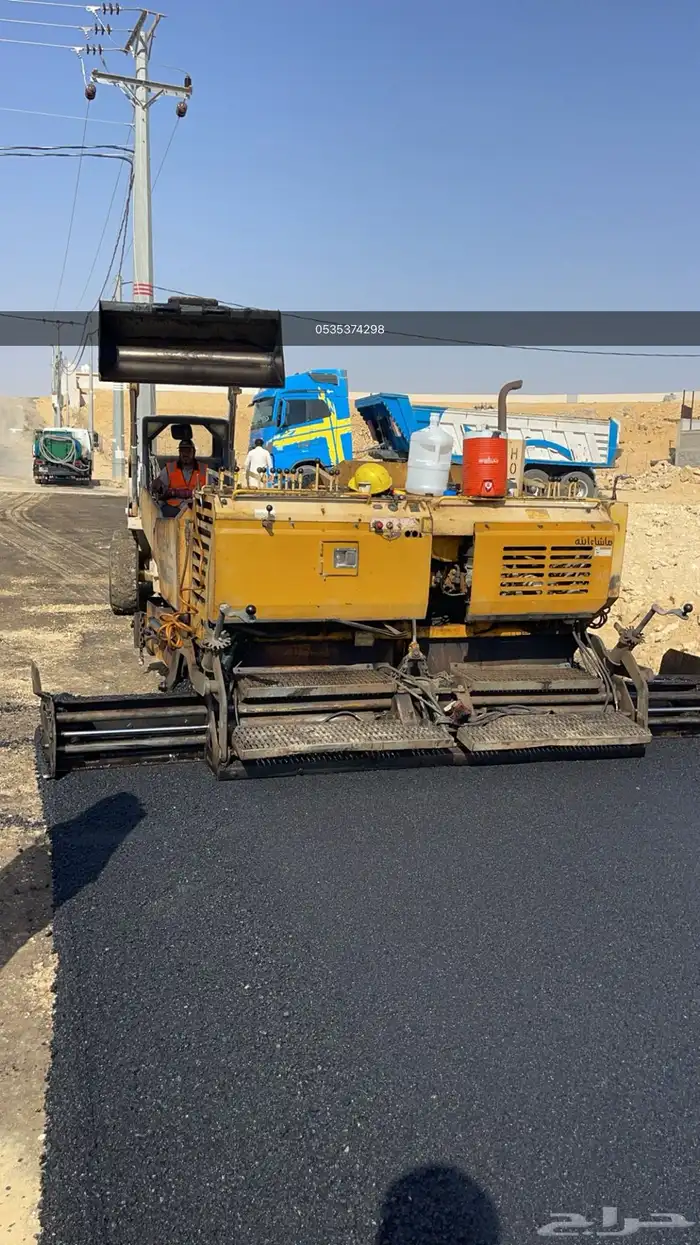 فرادة أسفلت صغيرة 4 متر للايجار 5