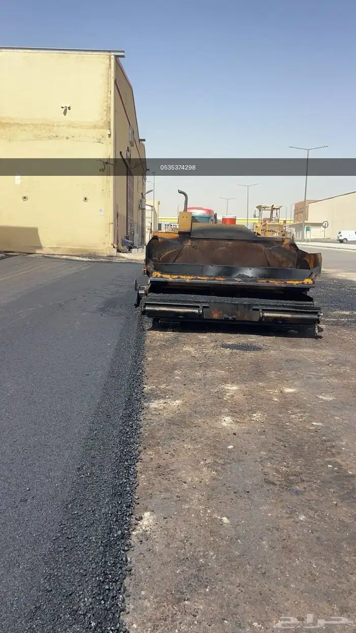 فرادة أسفلت صغيرة 4 متر للايجار 2