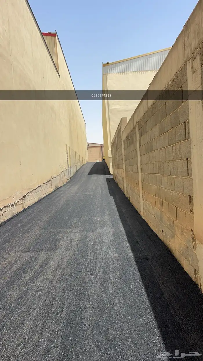 فرادة أسفلت صغيرة 4 متر للايجار 4