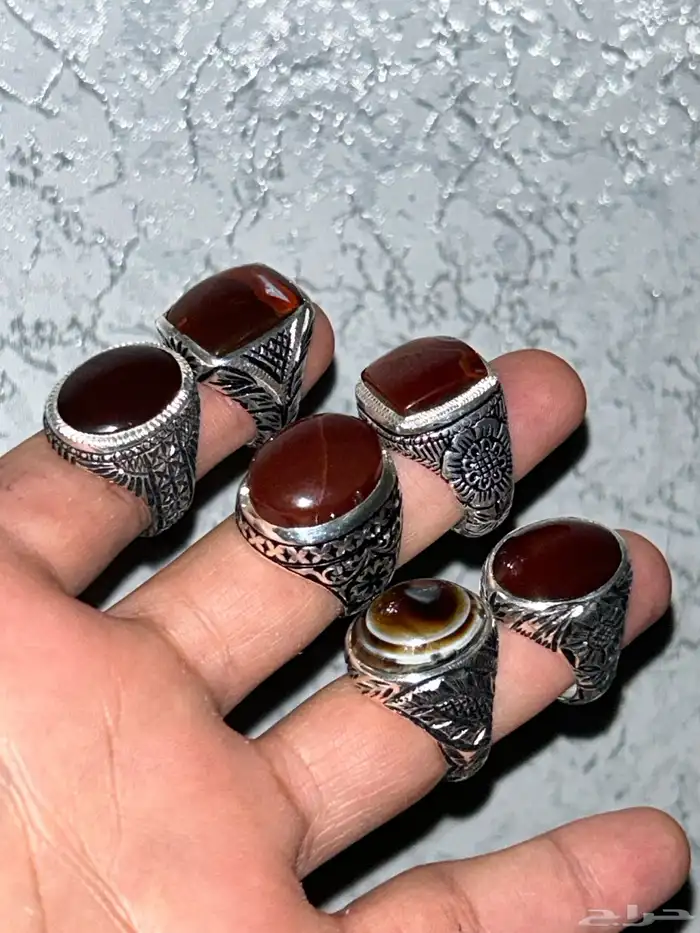 خواتم عقيق 1