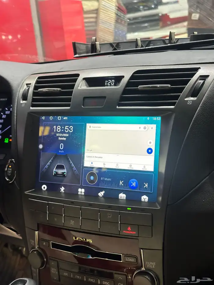 شاشه لكزس 460 موديل 2010 بنضام الاندرويد Carplay 9
