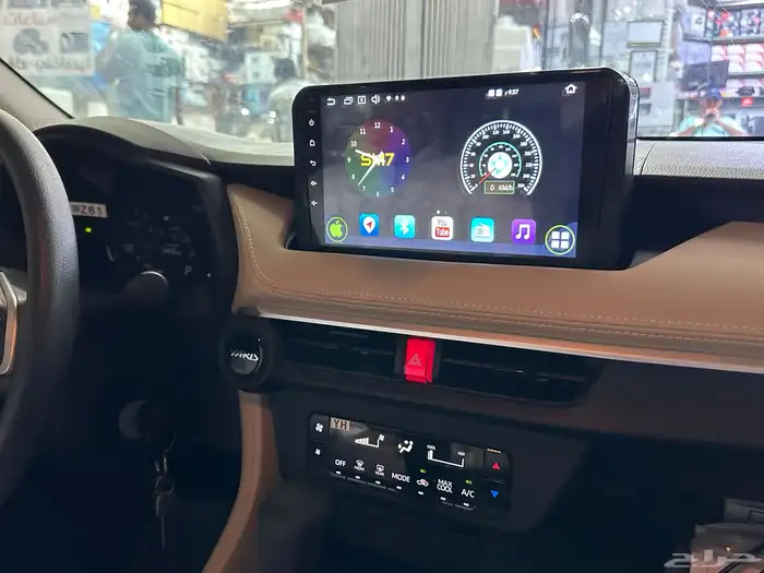 تركيب شاشه. يارس 2023. 2024.Screen installation. Yaris 2023 1