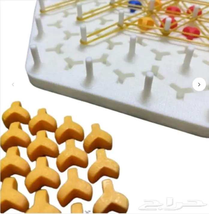 ألعاب عائلية تريغل تريجل مثلثات حرب المطاط Triggle Game 2