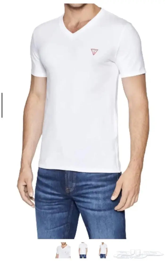 تي شيرت رجالي ماركة جس وكالفن Guess  CK 3
