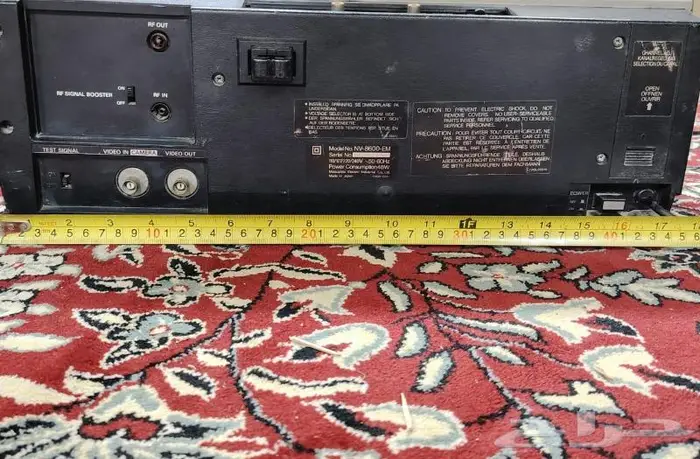 جهاز فيديو قديم ناشونال تراثي لا يعمل البيع على السوم 1