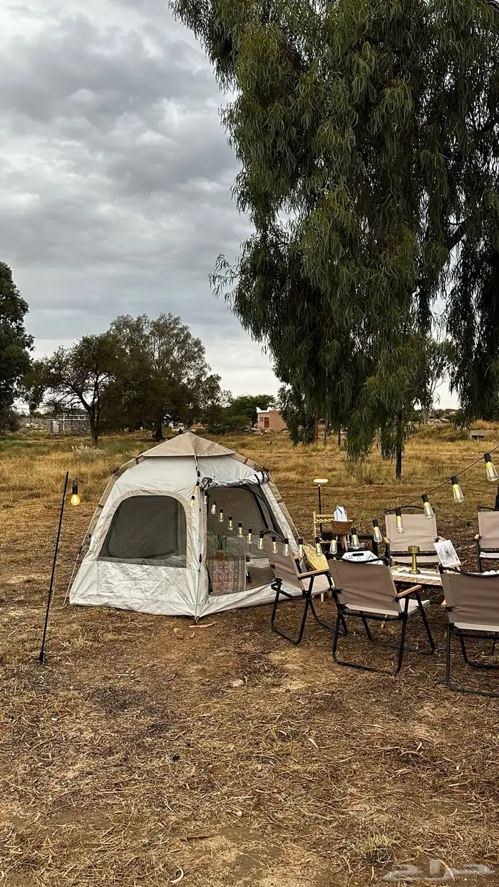 خيمة وكراسي للأيجار 0